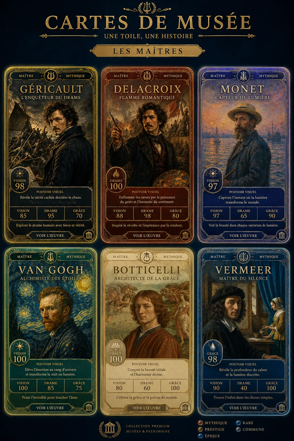 Collection premium des Maîtres
